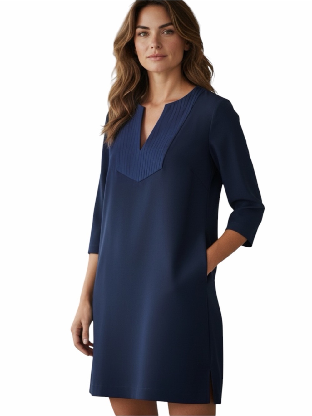 **NWT** Trina Turk Navy Dress w/Pockets